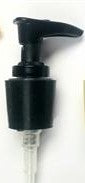 Pump Dispenser, Black-with Rubber Stopper