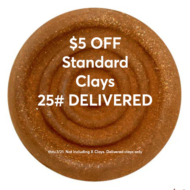 $5 OFF FLAT RATE CLAYS