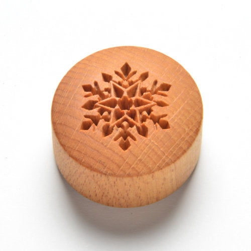 Snowflake Curved Top Stamp (CT-017)