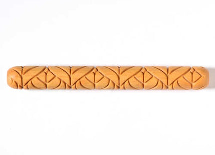 LHR-016 - Long Hand Roller- Art Nouveau Leaf Pattern - MKM