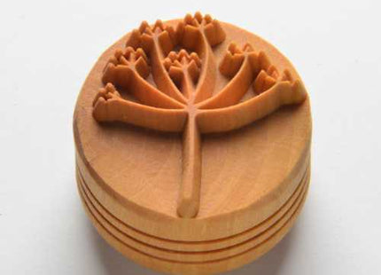 Butterfly Milkweed - Large Round Stamp (SCL-089 MKM)