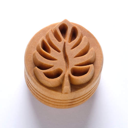 SCL-139 - Large Round Stamp – Blooming Lotus