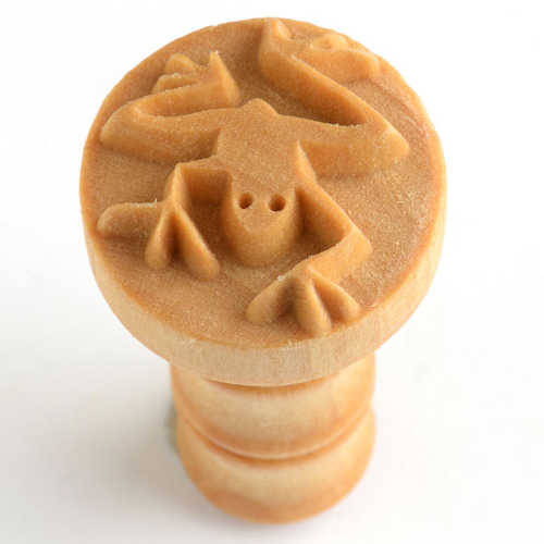 SCM-007 - Medium Round Stamp - Dancing Frog