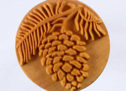 SCXL-003 - Extra Large Round Stamp - Pine Cone 2