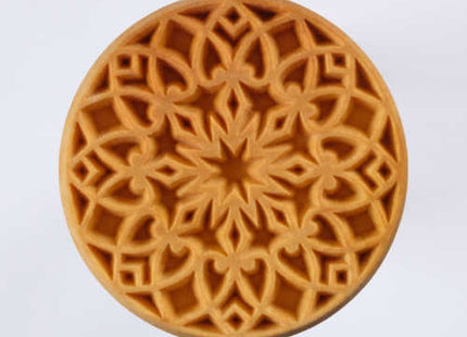 SCXL-009 - Extra Large Round Stamp - Rose Window 2