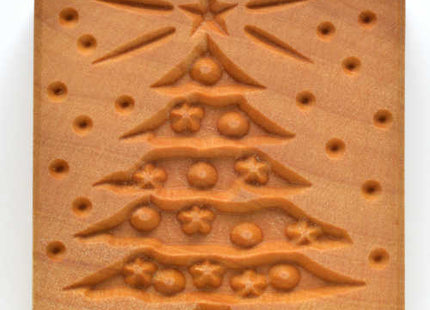 SSL-045 - Large Square Stamp - Christmas Tree - MKM
