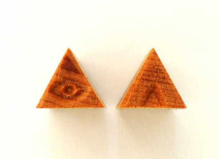 STS-010 - Small Triangle Stamp - Eye - MKM