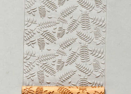 TW-010 - Twig Texture Roller – Fern Leaves 1