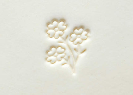 SCS-197 - Small Round Stamp - Bouquet of Flowers - MKM