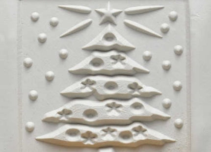 SSL-045 - Large Square Stamp - Christmas Tree - MKM