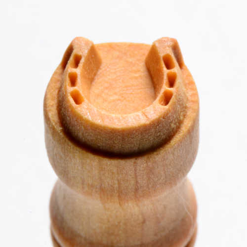 Horse Shoe - Small Round Stamp (SCS-023 MKM)