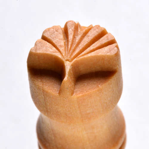 Ginkgo Leaf - Small Round Stamp (SCS-048 MKM)