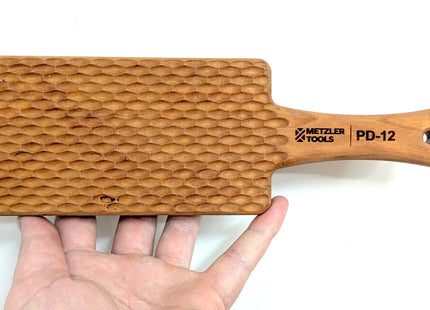 PD-12 Straight Scoops, 1/4" Scallop Textured Paddle