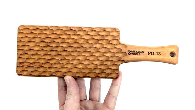 PD-13 Straight Scoops, 3/8" Scallop Textured Paddle