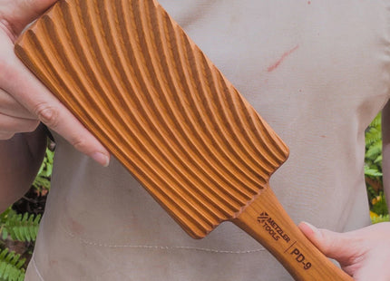 PD-9 Natural, Sweeping Curves Textured Paddle