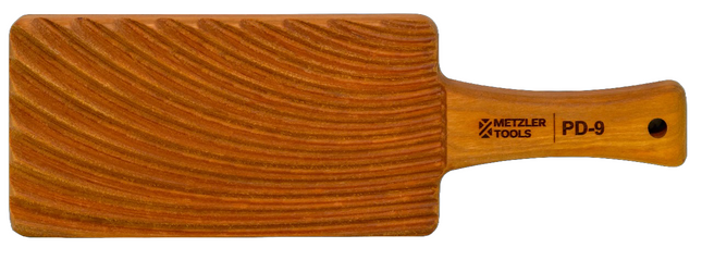 PD-9 Natural, Sweeping Curves Textured Paddle