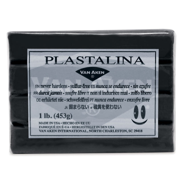 Plastalina Oil-Based Clay-BLACK