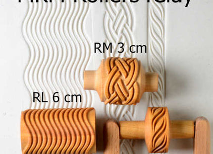 RL-035 - Large Handle Roller - Layered Lines