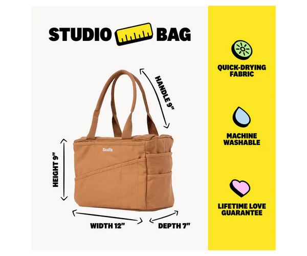 Soolla Studio Bag, Cinnamon – Kentucky Mudworks