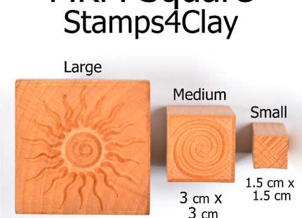SSL-045 - Large Square Stamp - Christmas Tree - MKM