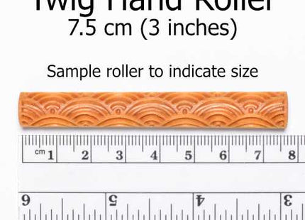 TW-010 - Twig Texture Roller – Fern Leaves 1