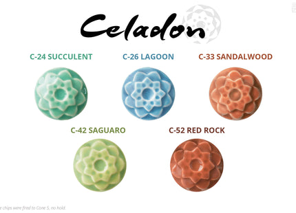 5 New Celadon Colors Pint Bundle *PRE-ORDER NOW* for FREE SHIPPING
