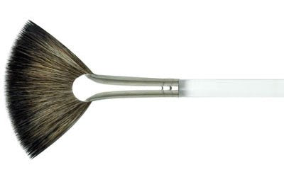 Natural Fan Brush
