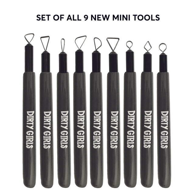 Dirty Girls Trim Tools - Set of 9 mini trim tools