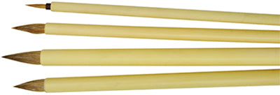 Bamboo Brushes 4 pack