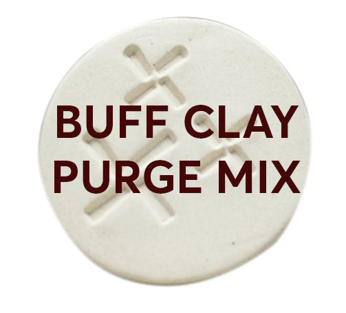 ICE MAN & Buff Test Swirled Mix Purge CLAY 25# Delivered