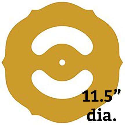 GR Forms Rim Templates T4 Iris 11.5"