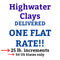Highwater Clay 25# Clay Delivered!
