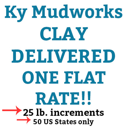 Ky Mudworks 25# Clay Delivered!