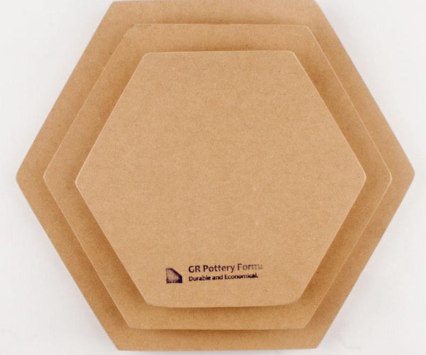 Hexagon 11 GR Pottery Forms – The Potter's Center